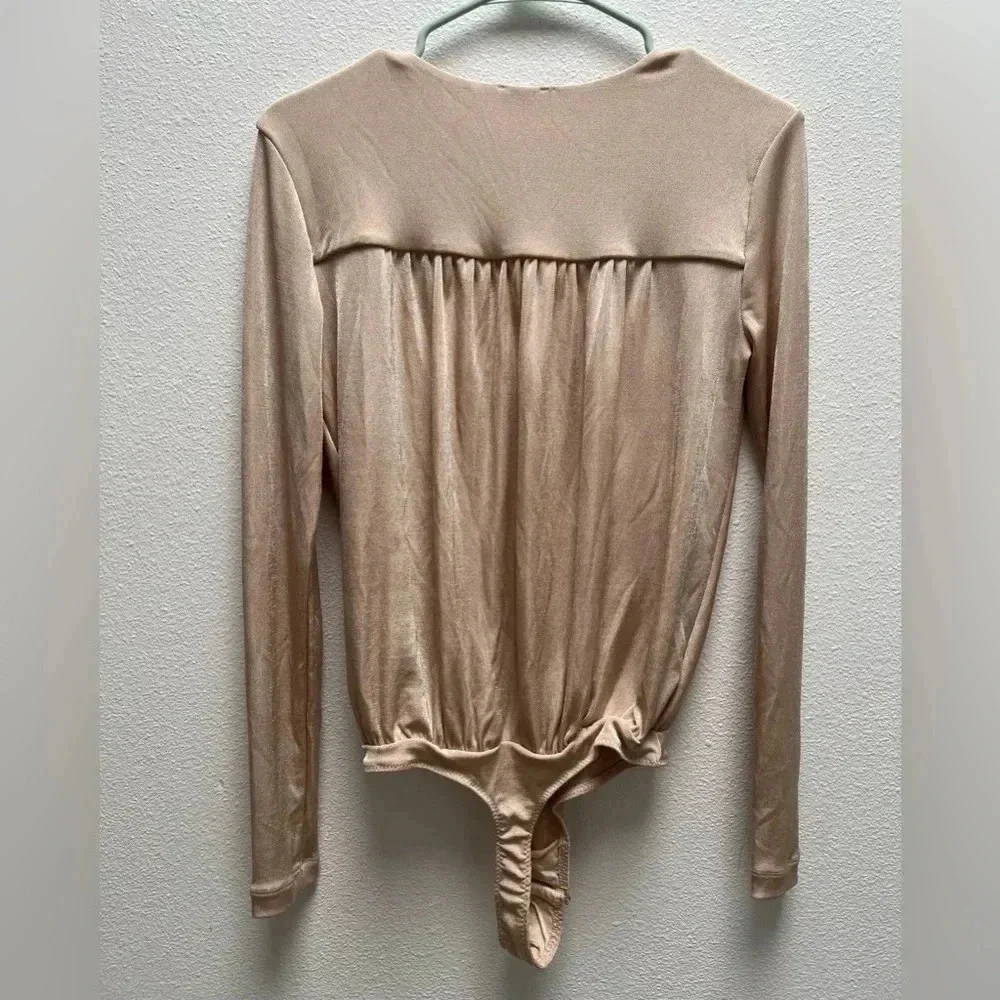 Free People Turnt Bodysuit in Blossom Pearl - Picture 6 of 7